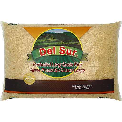 Del Sur Rice, Long Grain, Parboiled