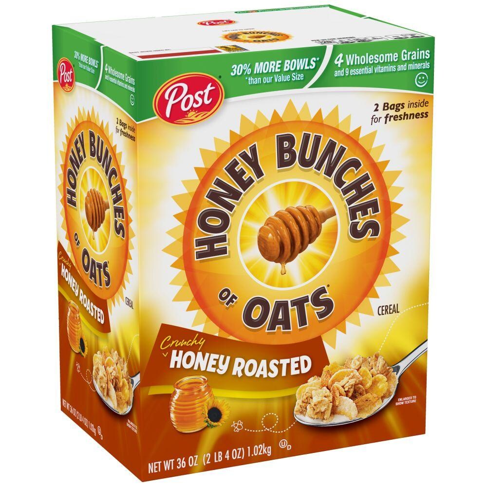 Honey Bunches Of Oats Oates Roast Value Pack
