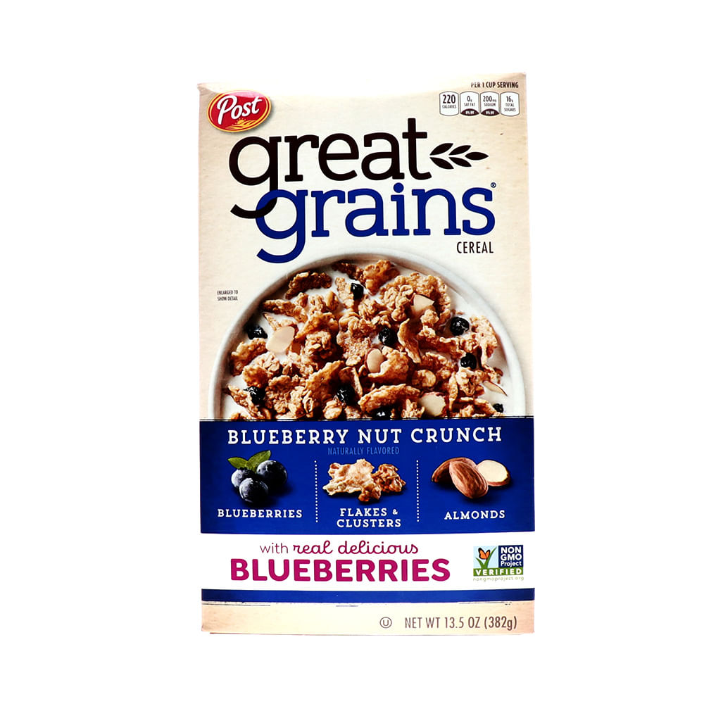 Post Cereal Great Grains Blueberry Morning 13.5 Oz