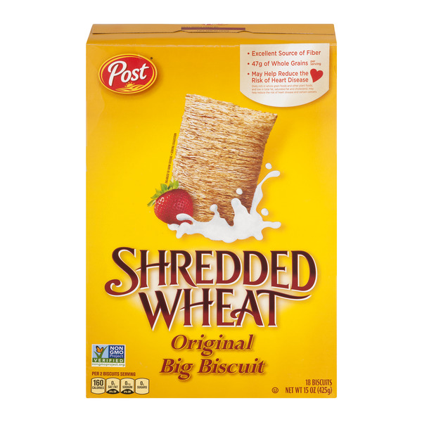 Post Big Biscuit Cereal 15 Ounce 12 Per Case