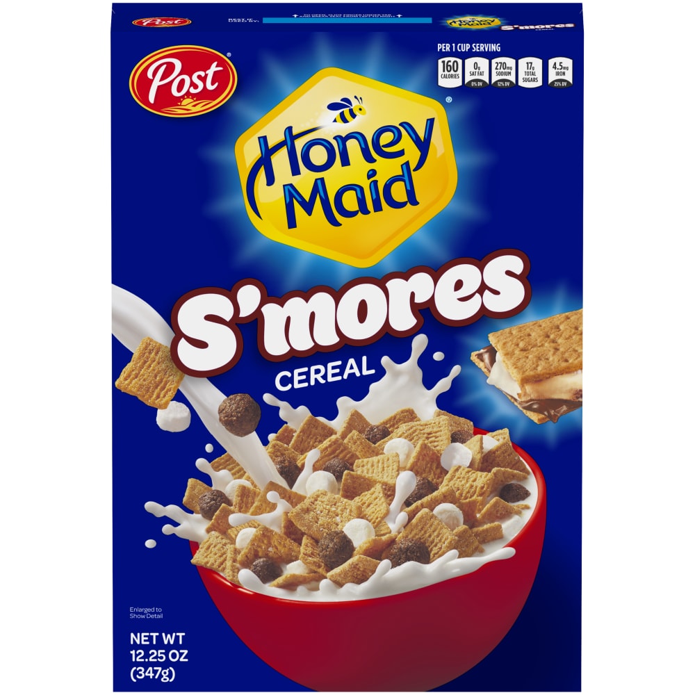 Post Honey Maid S'mores Cereal 12.25 Oz. Box
