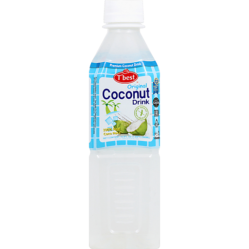 T Best Coconut Drink, Original 16.9 Oz