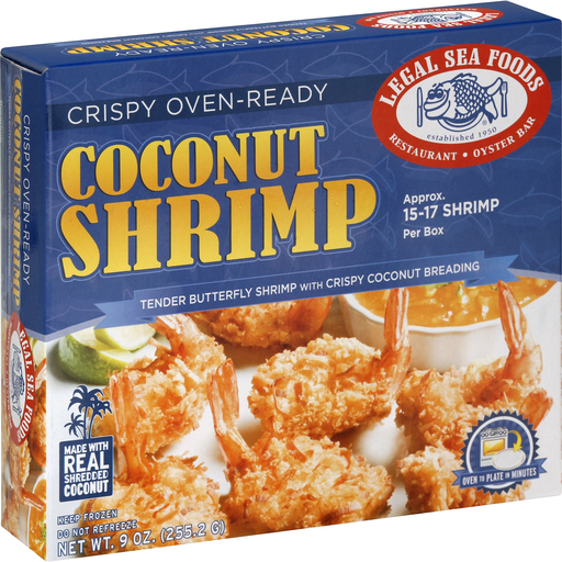 Legal Sea Foods Johnny Seafood Coconut Shrimp 8 Oz
