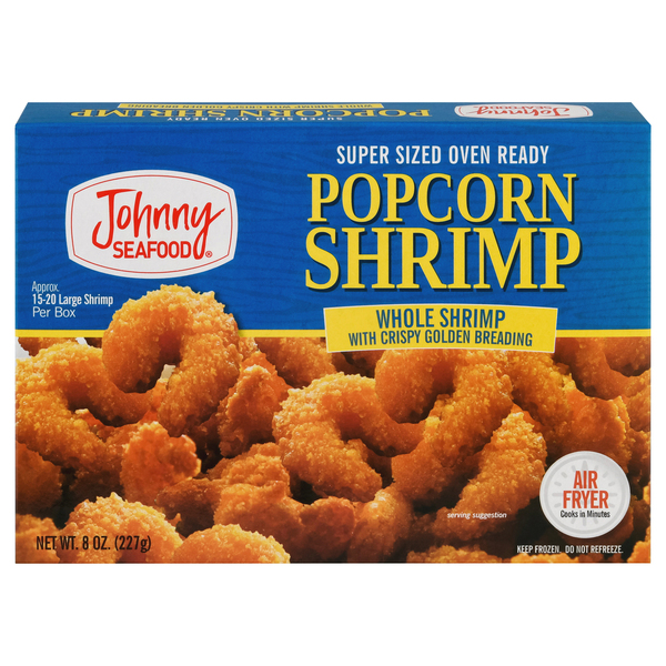 Legal Sea Foods Johnny Seafood Popcorn Shrimp, Super Sized 8 Oz