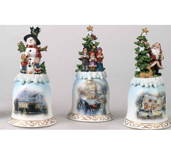 Transpac Ceramic Christmas Bells