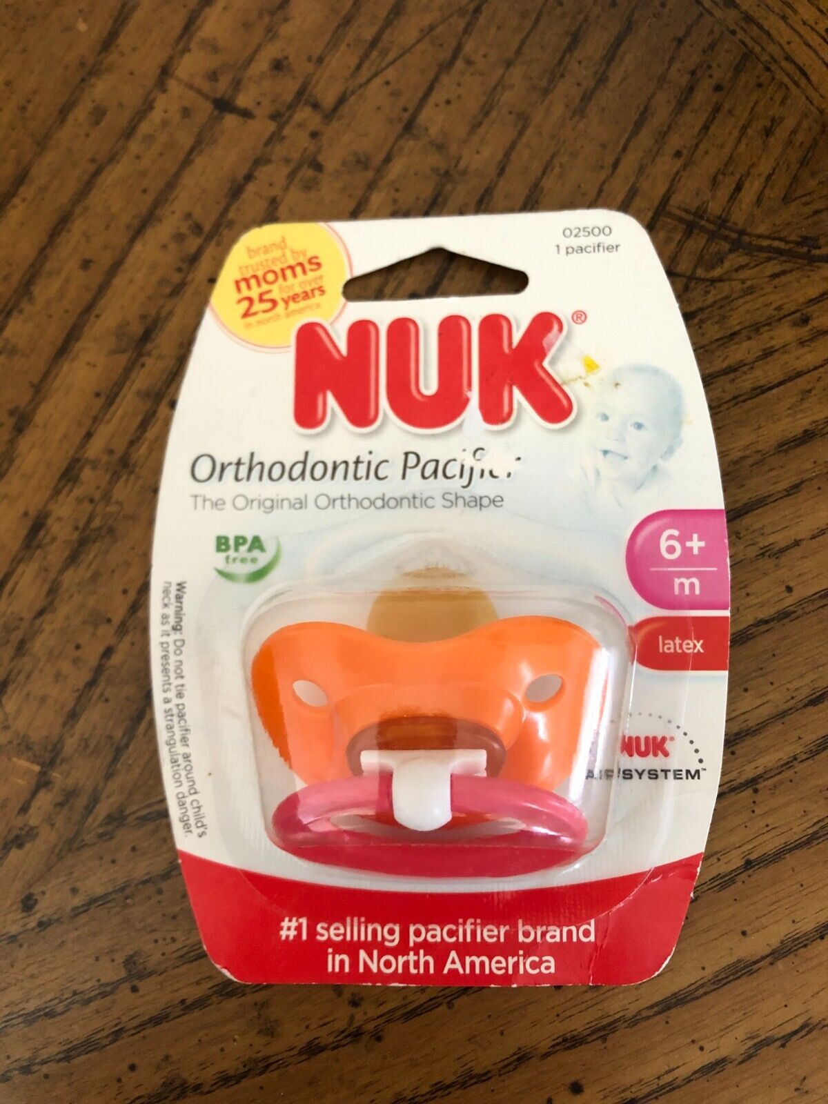 NUK Latex Pacifier Size 2