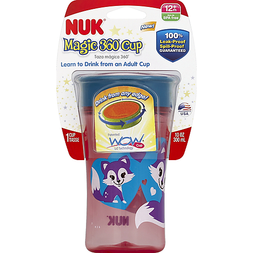 NUK Cup, Magic 360 Degrees, 12 + Months, 10 Ounce