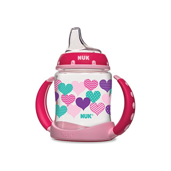 Nuk Learner Silicone Cup - Assorted Colors, 6M