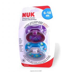 , (nuk) Nuk Orthodontic Trendline Pacifier Silicone 2