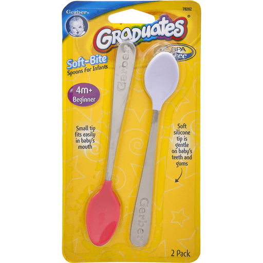 Gerber Graduates Soft Bite Infant Spoons