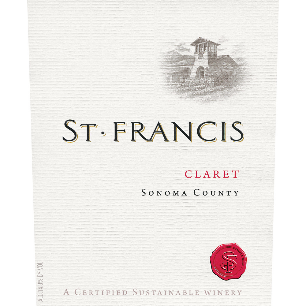 St Francis Claret, Sonoma County, 2011 750 Ml