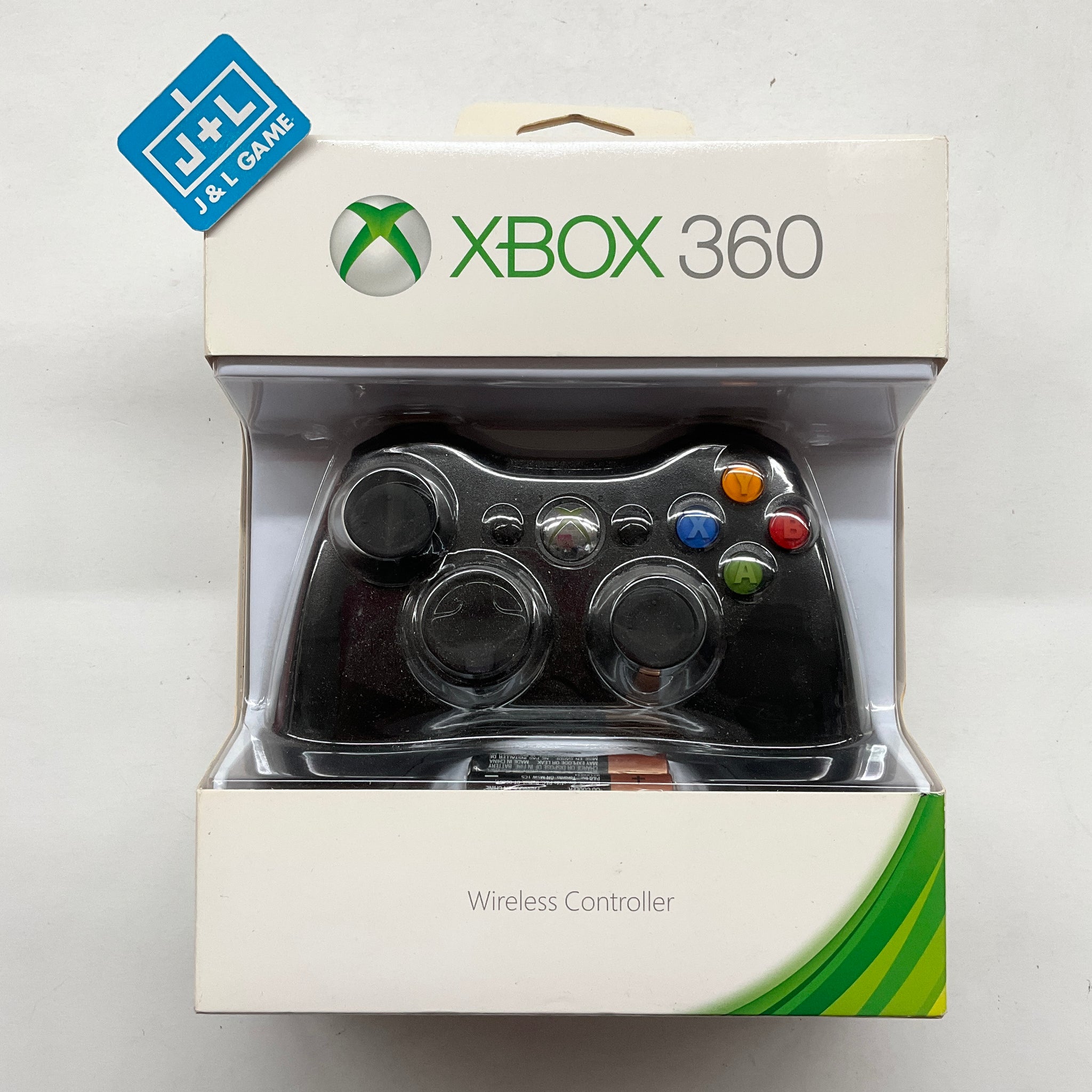 Microsoft Xbox 360 NSF-00001 Wireless Controller Glossy Black