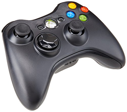 Microsoft Xbox 360 Wireless Controller, Black