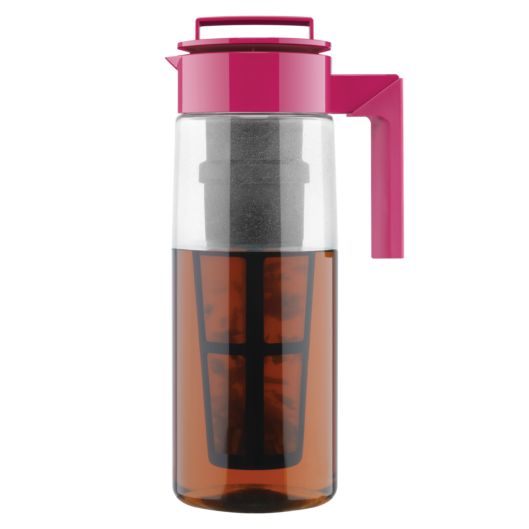 Takeya 11173 Flash Chill Iced Tea Maker, Raspberry 2 Quart