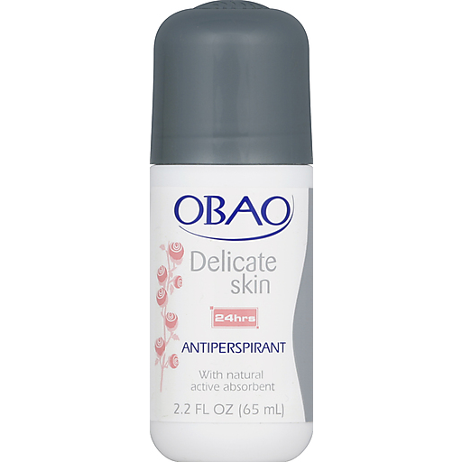 Obao Antiperspirant, Delicate Skin 2.2 Oz