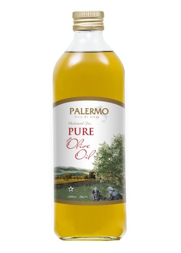 Papa Palermo Pure Olive Oil, 34 Ounce