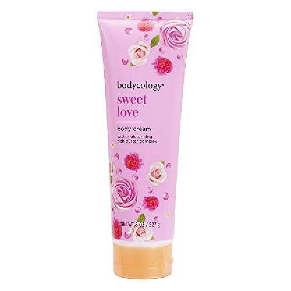 Bodycology Sweet Love Blushing Nourishing Body Cream, 8 Oz