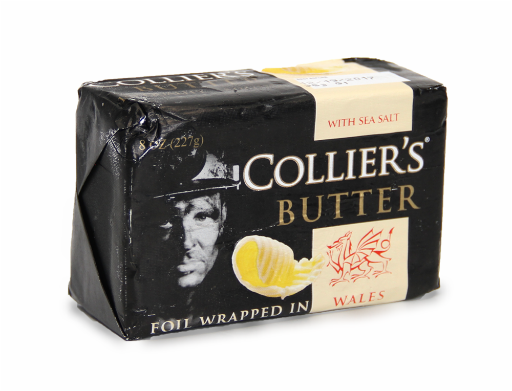 Collier's Butter, With Sea Salt 8 Oz
