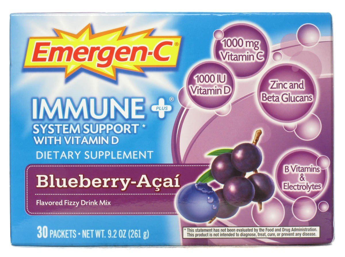 Emergen-C Immune System Support With Vitamin D Dietary Supplement