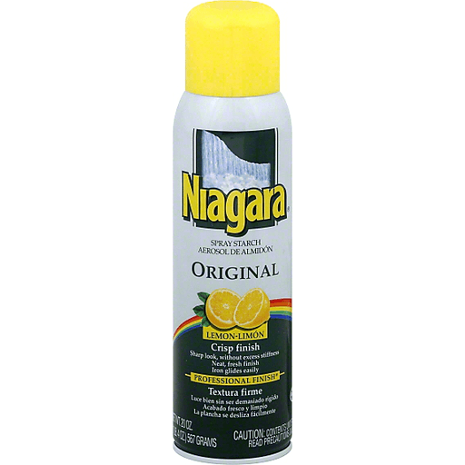 Niagara Spray Starch Aerosol Original Lemon
