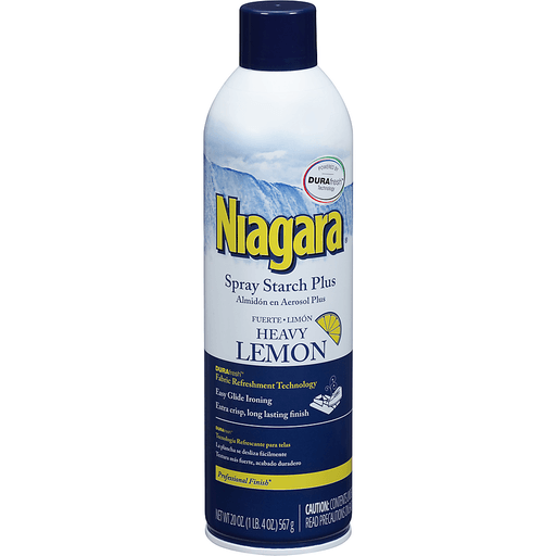 Niagara Heavy Lemon Spray Starch Plus 20 Oz. Aerosol Can