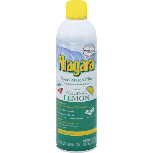 Niagara Spray Starch, Plus, Original Lemon