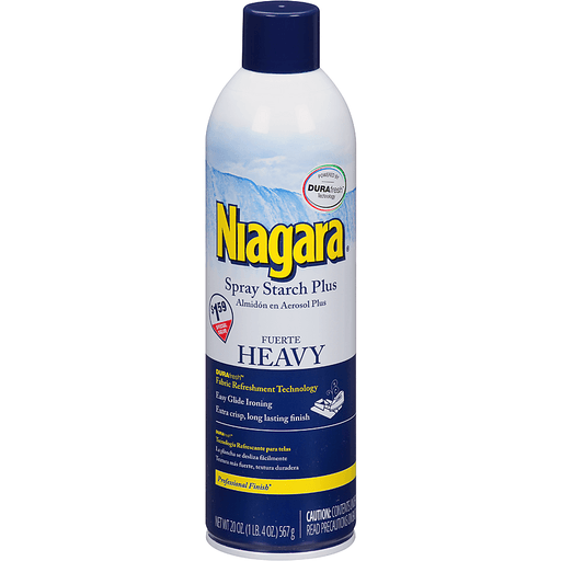 Niagara Heavy Spray Starch Plus Durafresh Professional Finish 20 Oz. Can