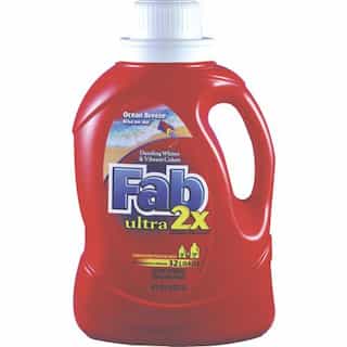 Phoenix Fab 2X Ocean Breeze Liquid Laundry Detergent 50 Oz