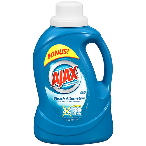 Ajax Laundry Detergent Bleach Alternative 60 Fl. Oz. Plastic Jug