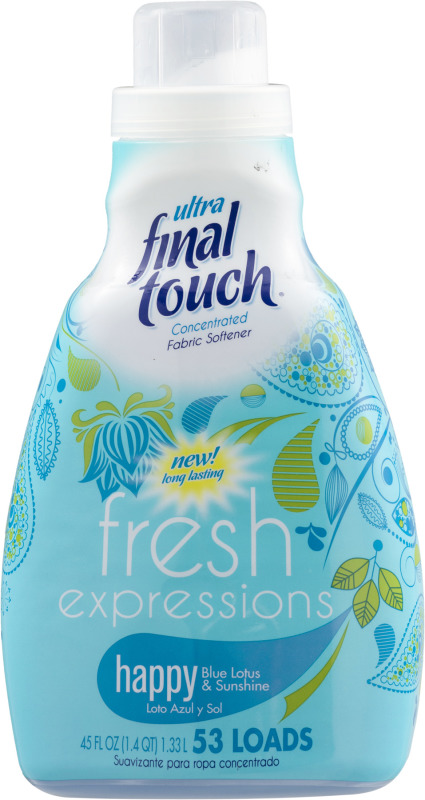 Final Touch Fresh Expressions Happy Fabric Softener