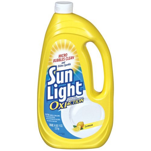 Sun Light Oxi Action Lemon Dishwasher Detergent