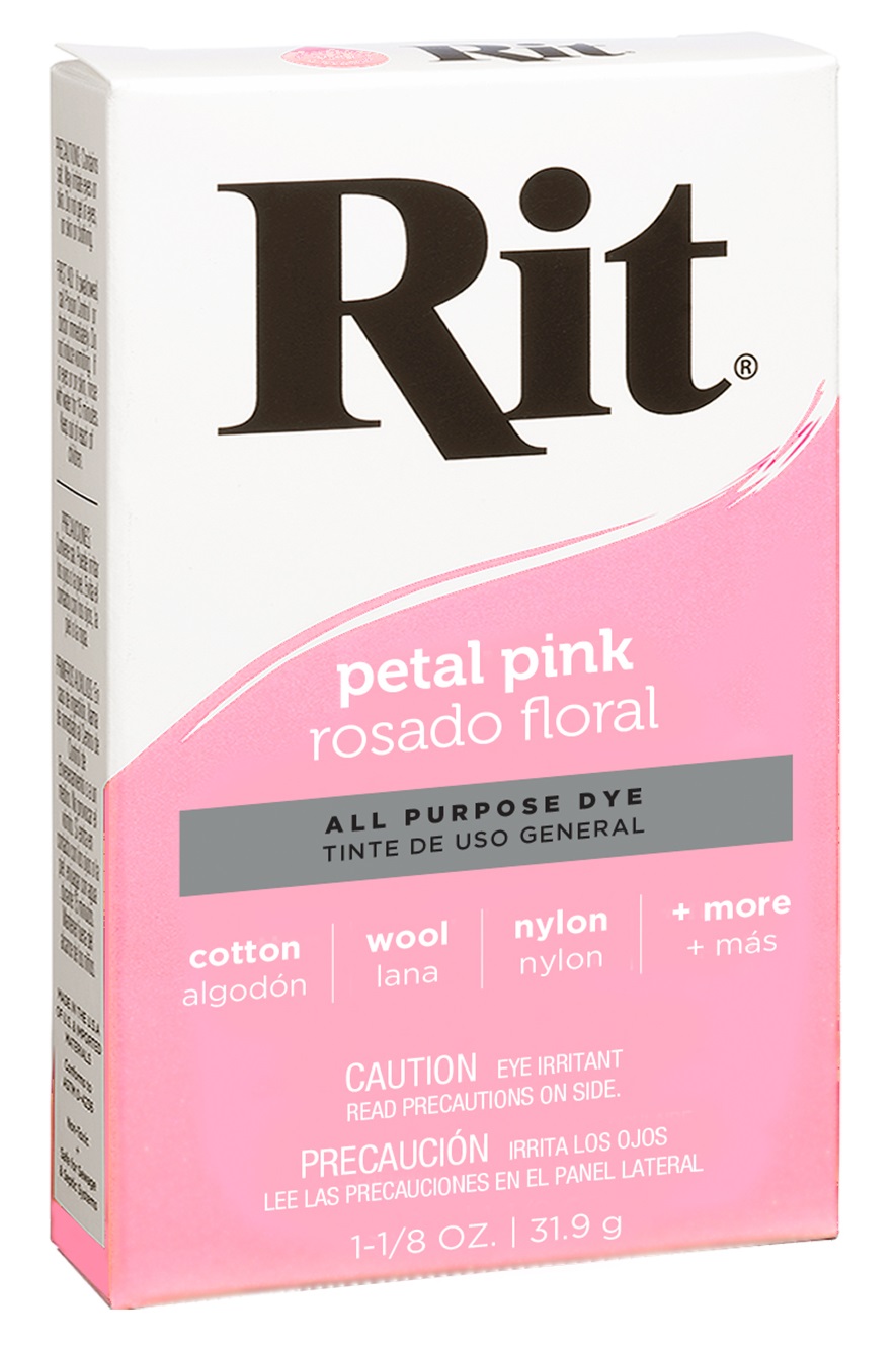 Rit All Purpose Powder Dye, Petal Pink 1-1/8 Oz