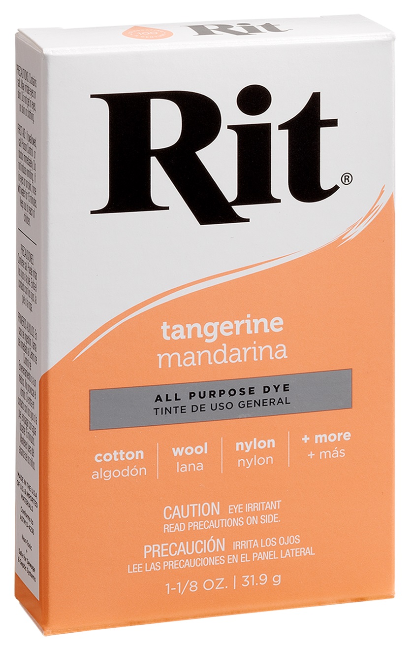 Rit All Purpose Powder Dye Tangerine 1-1/8 Oz