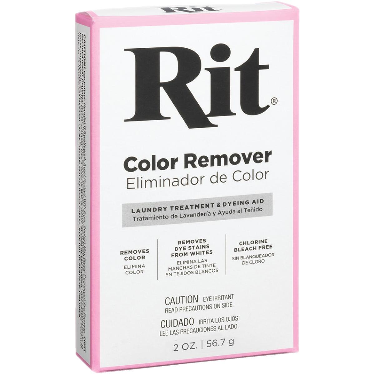 Rit Color Remover Laundry Treatment & Dyeing Aid 2 Oz