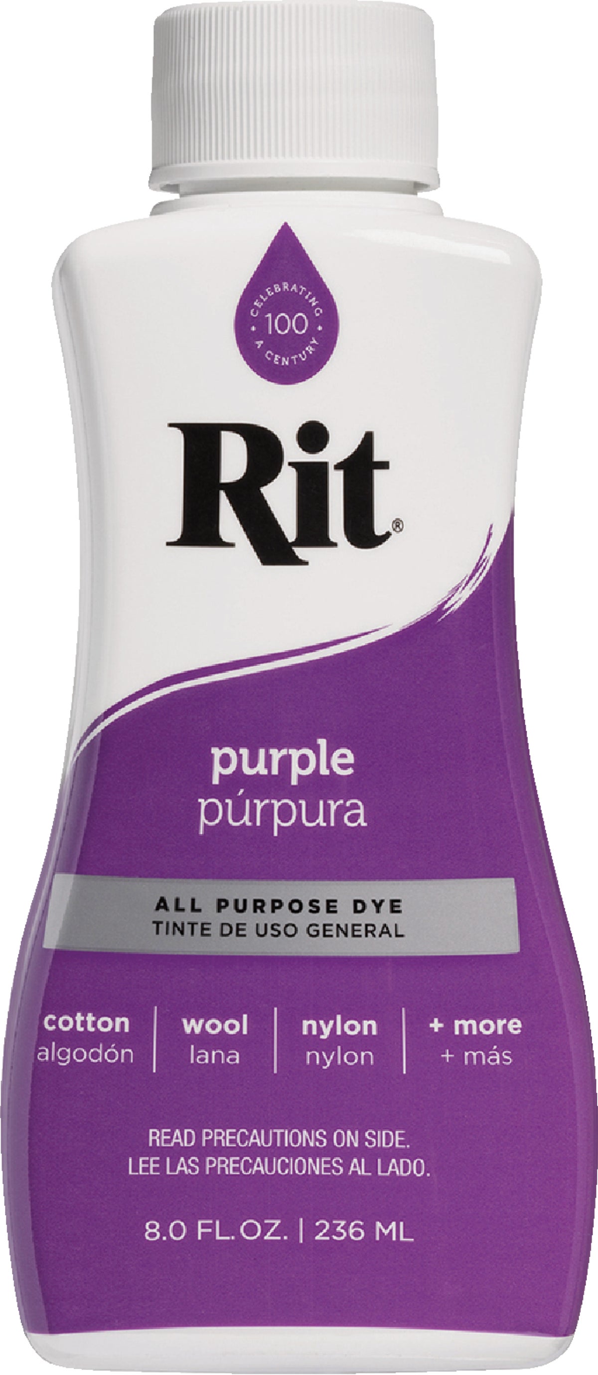 Rit All Purpose Liquid Dye - Purple, 8 Oz