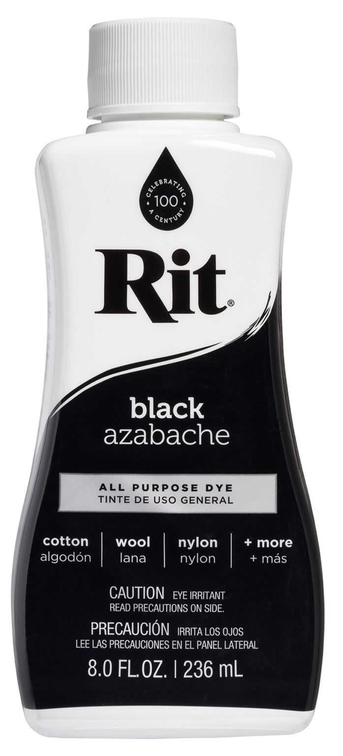 Rit All Purpose Dye, Black 8 Fl Oz