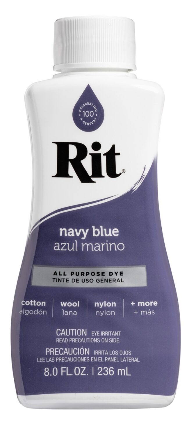 Rit All Purpose Liquid Dye - Navy Blue, 8 Oz