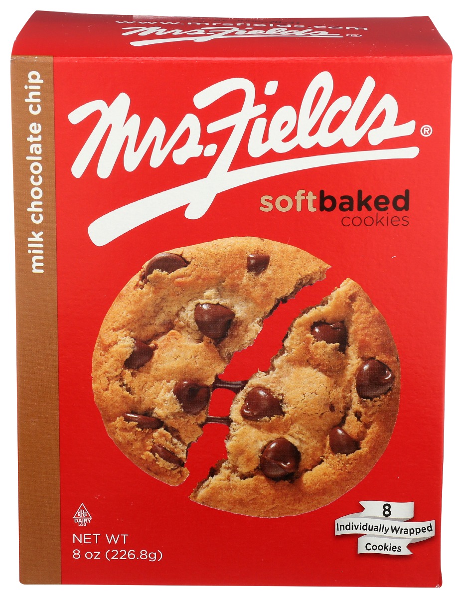 Mrs Fields Cookies, Milk Chocolate Chip 8 Oz