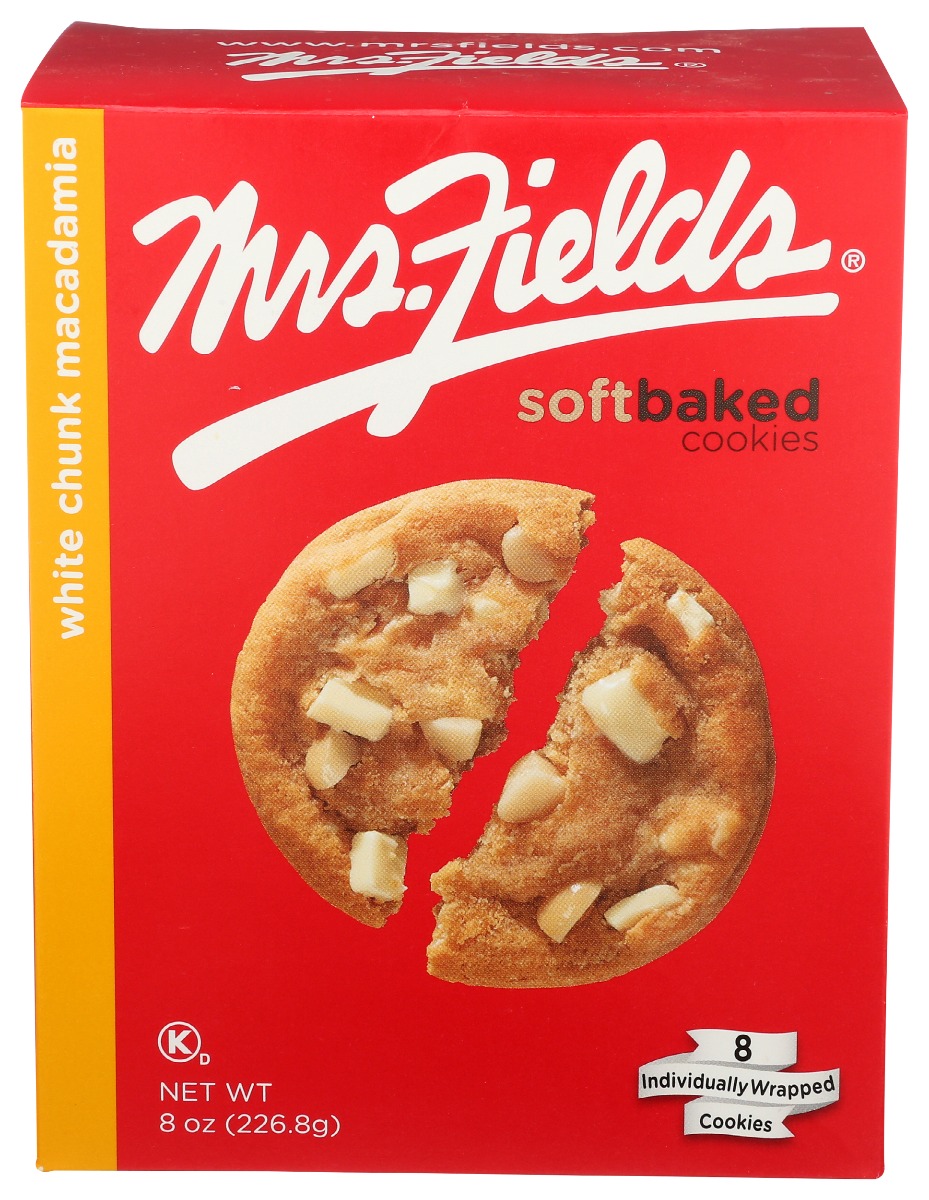Mrs. Fields Cookies, White Chunk Macadamia, 8 -Count Cookies