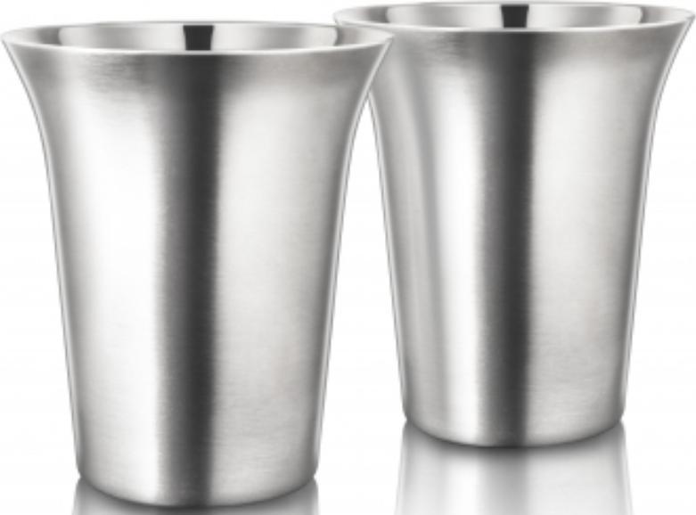 Final Touch Double Wall Coffee Cup - Set Of 2 236ml