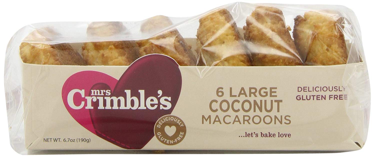 Mrs Crimble's Crimble`s 6 Big Coconut Macaroons 6.7 Oz