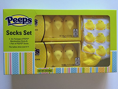 Peeps Socks Set-Yellow