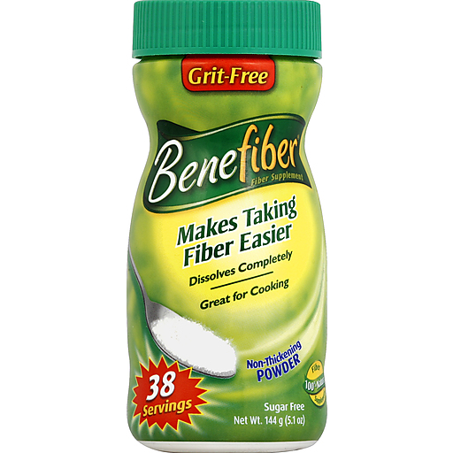 Benefiber Fiber Supplement Powder 5.4 Oz. Jar
