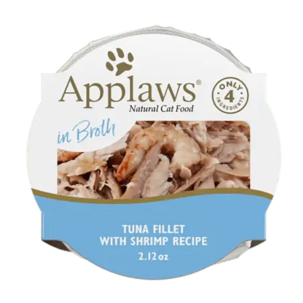 Applaws Tasty Tuna Fillet With Prawn Cat Food 18 212 Ounce Cups