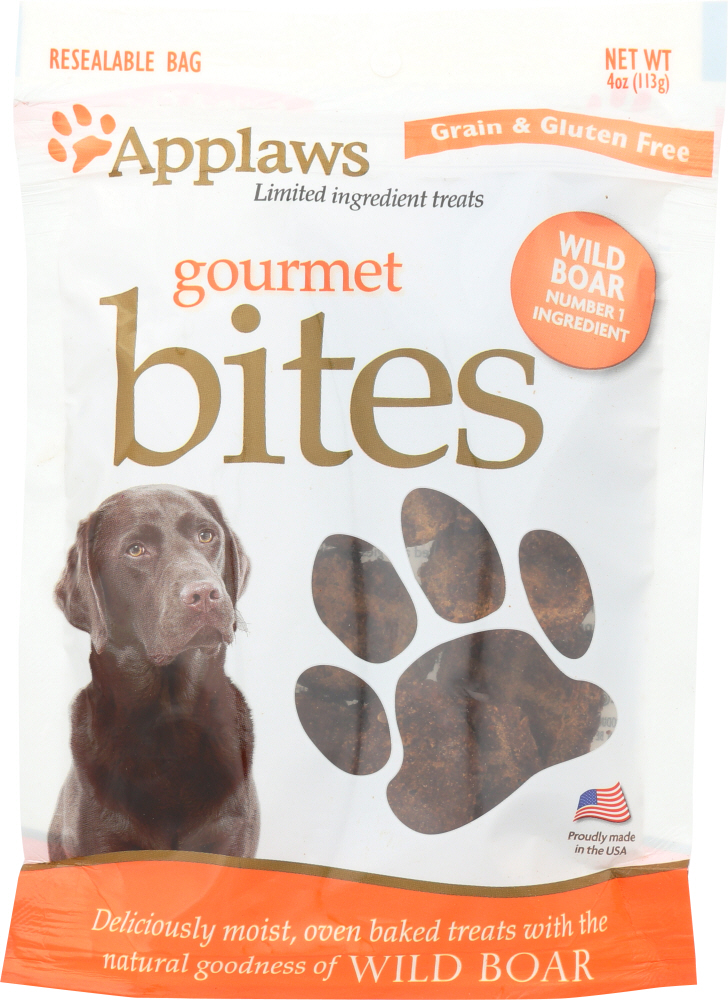 Applaws Wild Boar Gourmet Bites Dog Treats, 4 Oz