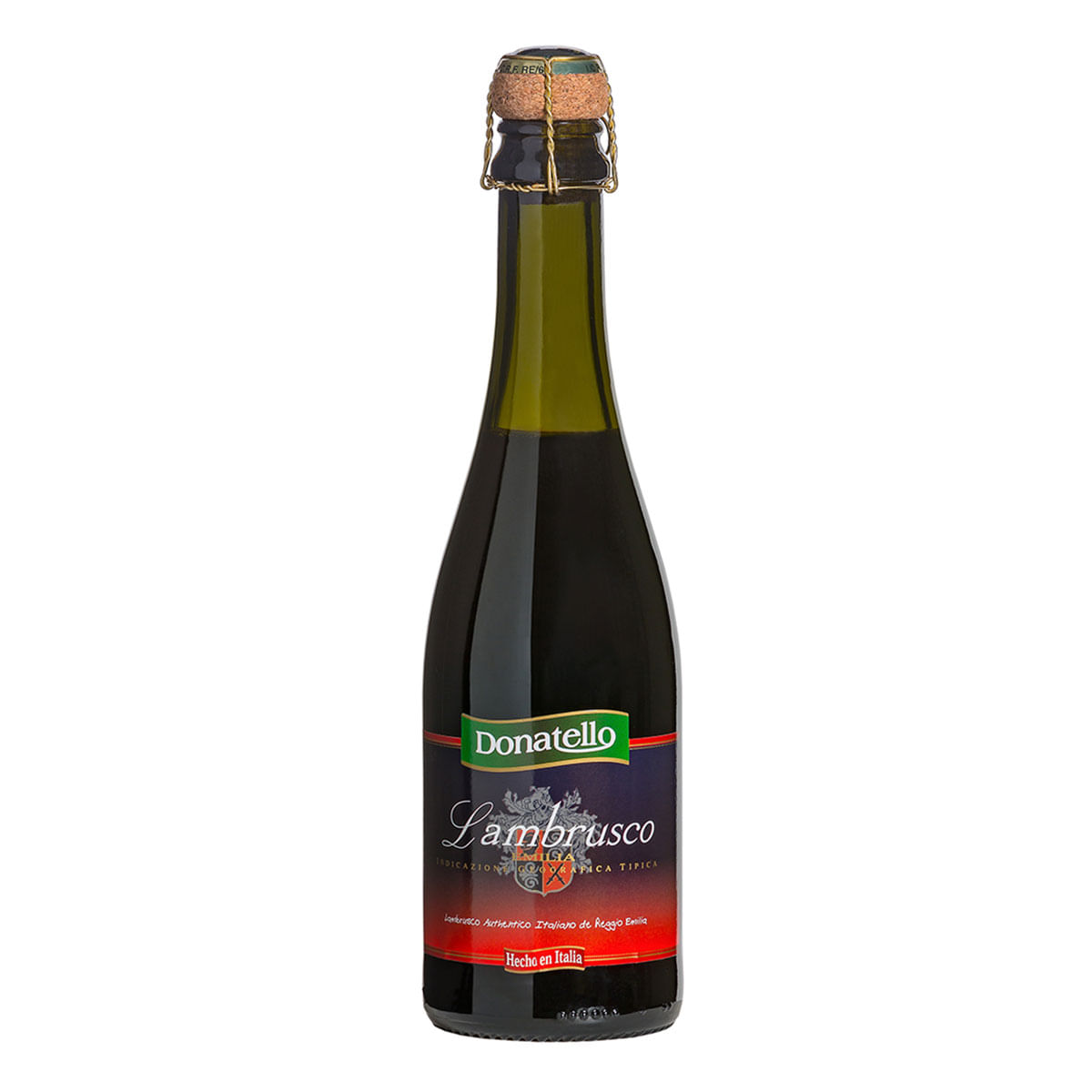 Donatello Vino Tinto Italiano Lambrusco 375ml Vino Tinto Italiano Lambrusco 375ml