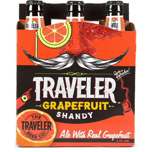 Traveler Beer, Shandy, Grapefruit