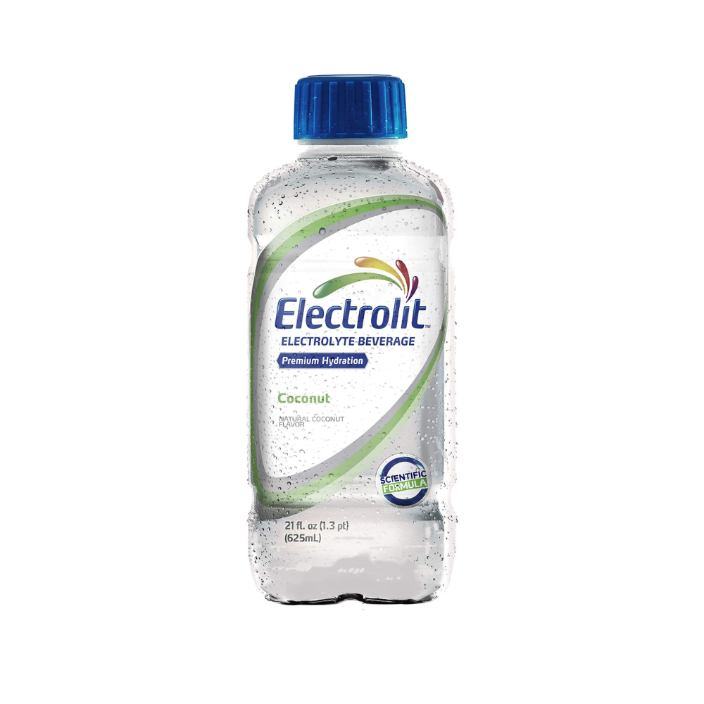Electrolit Electrolyte Beverage, Coconut, Premium Hydration 21 Fl Oz