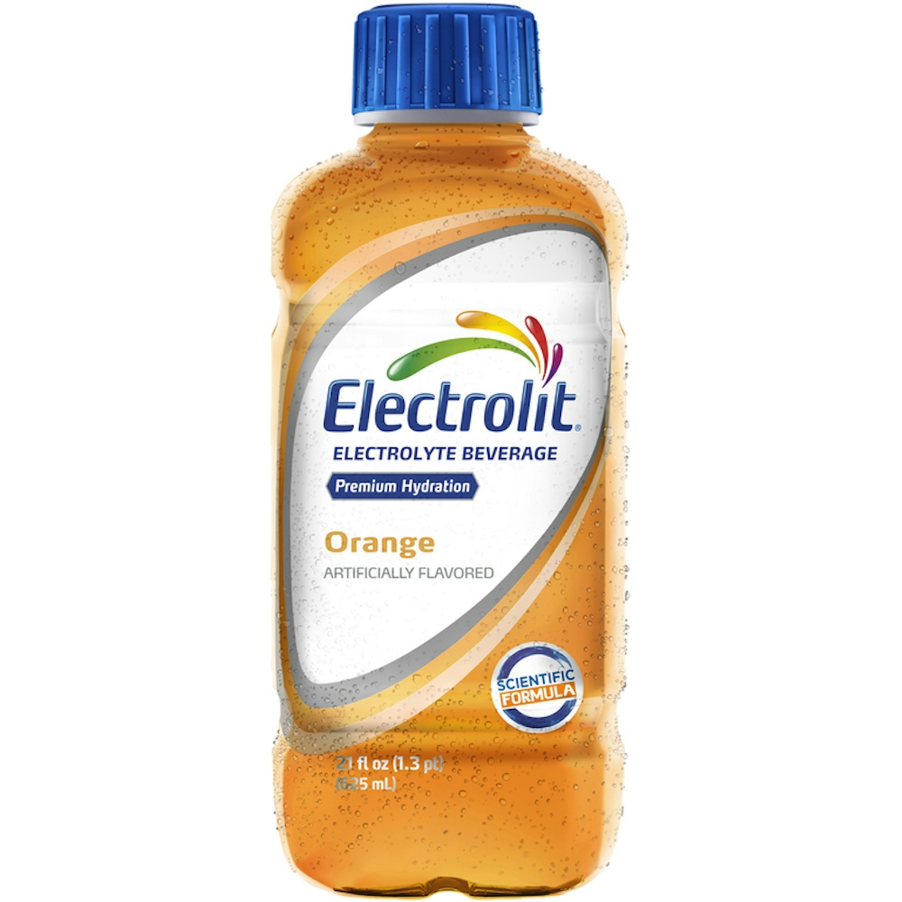 Electrolit Electrolyte Beverage, Orange, Premium Hydration 21 Fl Oz