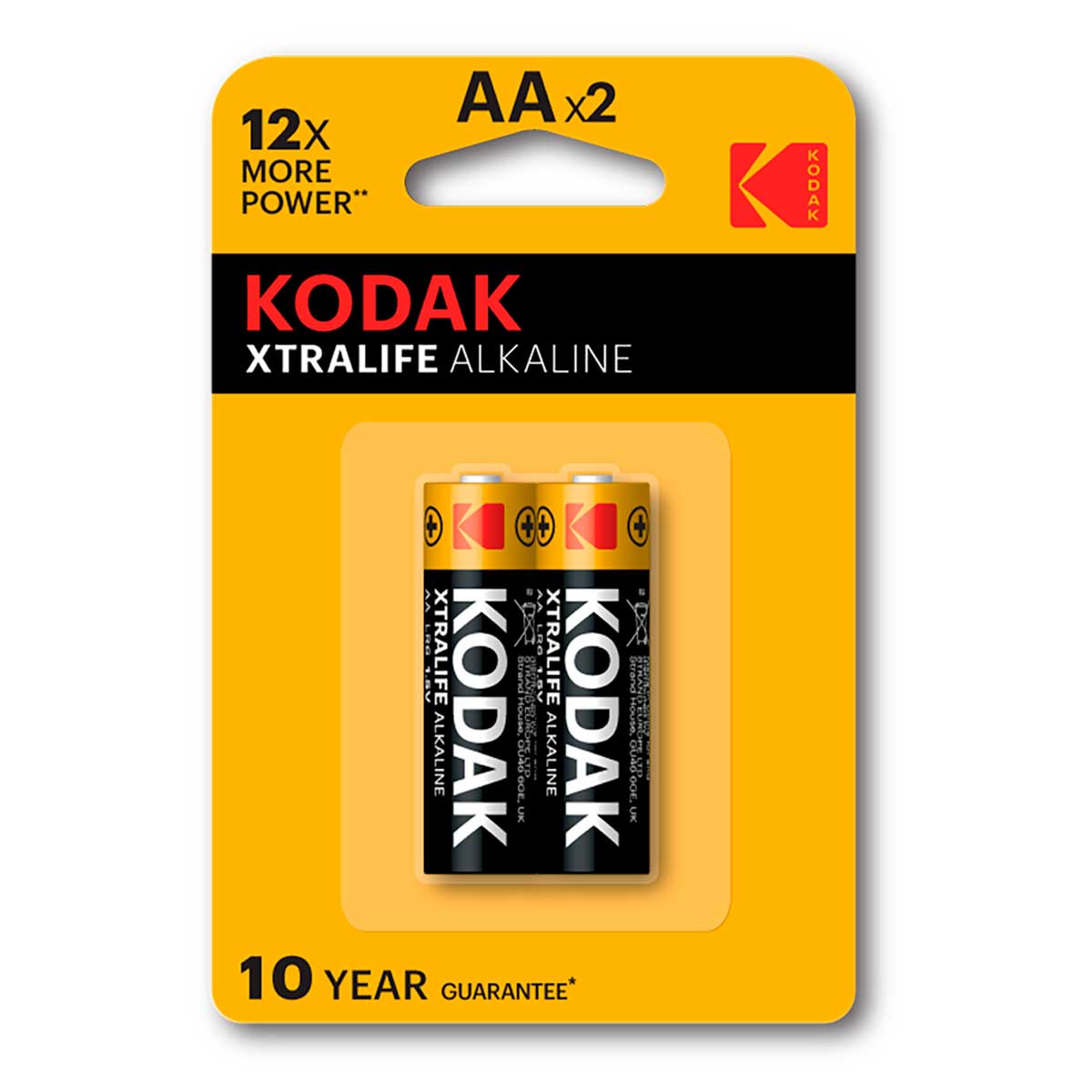 Kodak Batteries Aa 2Pk